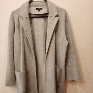 J. Crew Light Gray Women's Blazer Cardigan